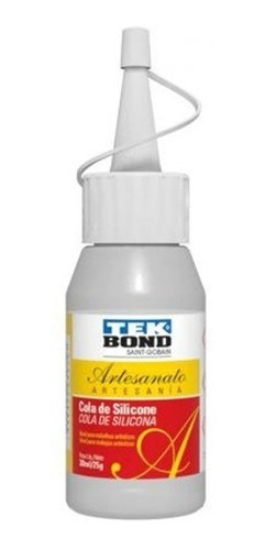 1 Cola Silicone Tekbond P/artesanato  30ml/25g Fera 7479