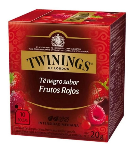 Té Twinings - Frutos Rojos