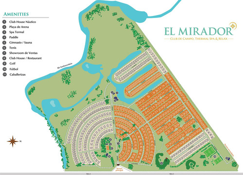 Venta, Lote, El Mirador Club De Campo Al 200