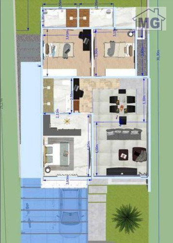 Imagem 3 de 17 de Casa Com 4 Dormitórios À Venda, 201 M² Por R$ 1.290.000,00 - Vale Dos Cristais - Macaé/rj - Ca0409