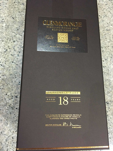 Imagen 1 de 2 de Whisky Glenmorangie Original 18 Años Raro