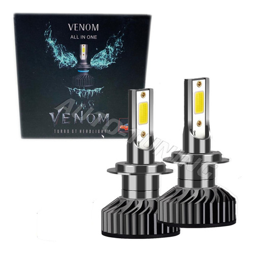 Kit Cree Led Venom  H7 H1 9006 H11 20000 Lm 6.500 K 36w 