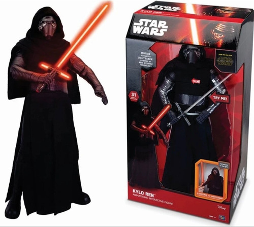 Kylo Ren Animatronic Interactivo Star Wars 40cm Collectoys