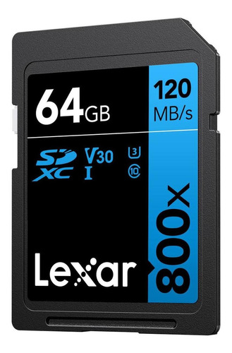 Cartão De Memória Lexar Sdhc 120mb/s Alta Performance 800x