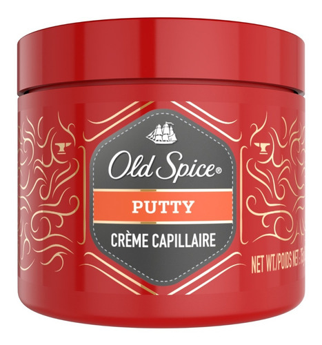 Imagen 2 de 5 de Crema Modeladora Para Cabello Old Spice Styling Putty 75 Gr