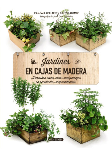 Jardines En Cajas De Madera (libro Original)