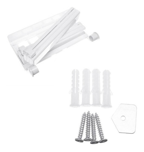 Suporte Papel Toalha Dispenser Cozinha Triple Paper 3 Em 1