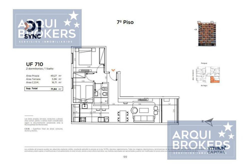Imagen 2 de 17 de Venta Apartamento Dos Dormitorios En Barrio Sur - 710