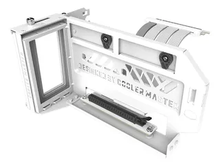 KIT DE SOPORTE COOLER MASTER TARJETA DE VIDEO PCI4 VERTICAL COLOR BLANCO