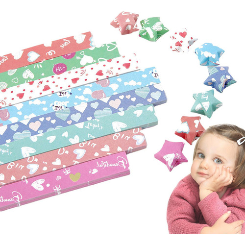 Cf Tiras De Papel De Estrella De La Suerte Papel Para