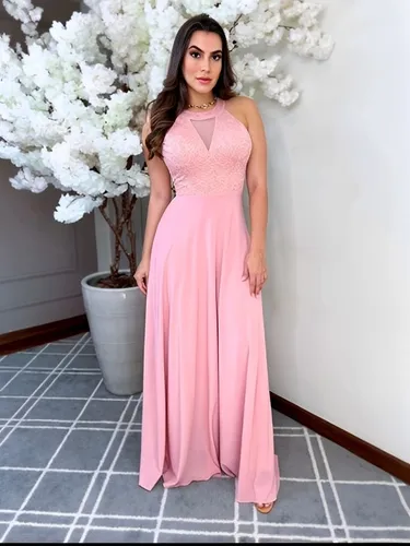 Vestido de noiva rosa bebe 2025