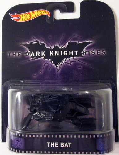 Hot Wheels Batman The Bat The Dark Knight Rises Escala 1:64