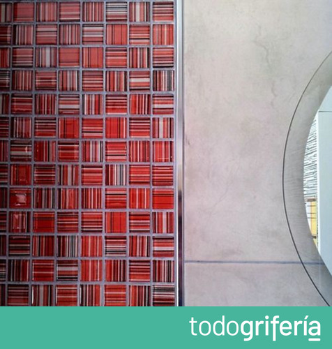 Malla Rojo Selecto Mosaicos Krystales 28,5x28,5 Cm