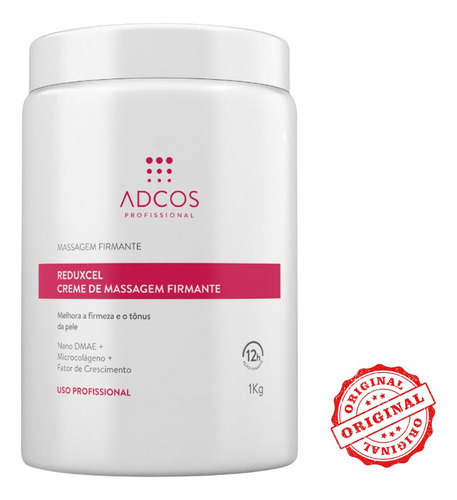 Reduxcel Creme De Massagem Firmante 1kg Adcos Tipo De Embalagem Pote