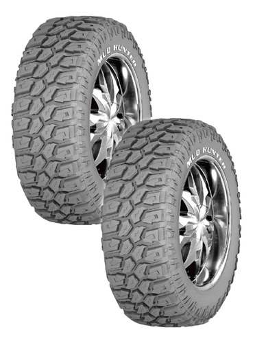 Paq 2 Llantas 33x12.50 R20lt 114q Saferich Mud Hunter