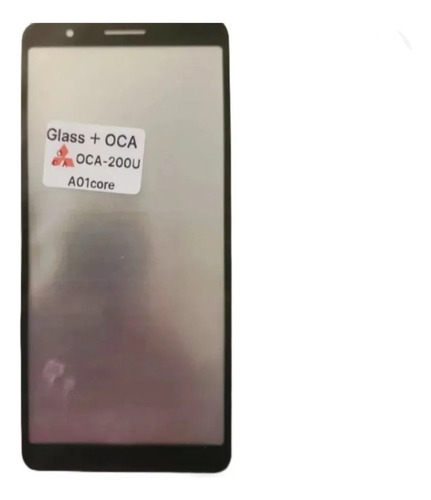 Refaccion Gorilla Glass Compatible Samsung A01 Core+ Oca Ful