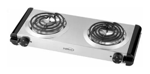 Cocina Eléctrica 2 Hornillas Marca 1000 Watts Premium Peb235