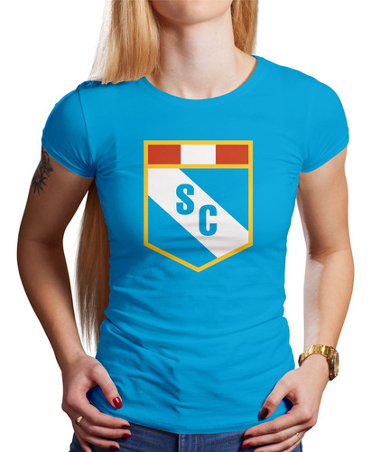 Polo Dama Sporting Cristal (d0227 Boleto.store)