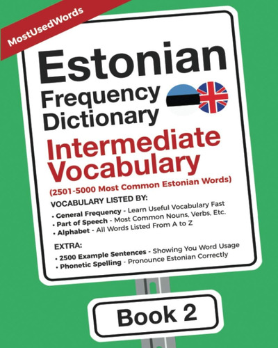 Libro: En Ingles Estonian Frequency Dictionary Intermedia