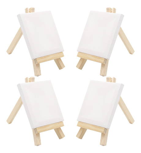 Juego De Minicaballetes De Madera De Drawing Craft Para Pint