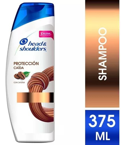 Head & Shoulders Shampoo Protección Caída C/cafeína X 375 Ml