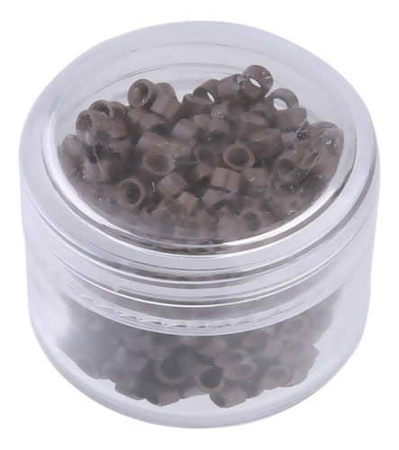 500 Forrados Nano Rings Micro Beads Extensiones De Cabello