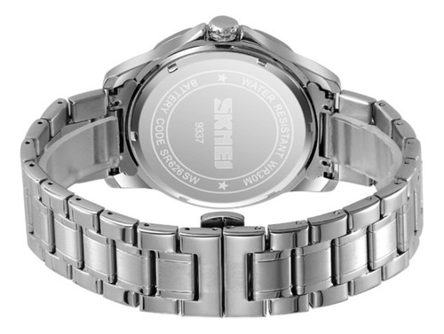 Reloj de pulsera cronógrafo mecánico con movimiento de cuarzo, 30 m, resistente al agua, para estudio y trabajo