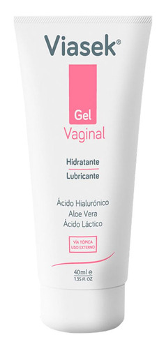 Viasek Gel Vaginal Lubricante Hidratante Íntimo 40ml Eurolab