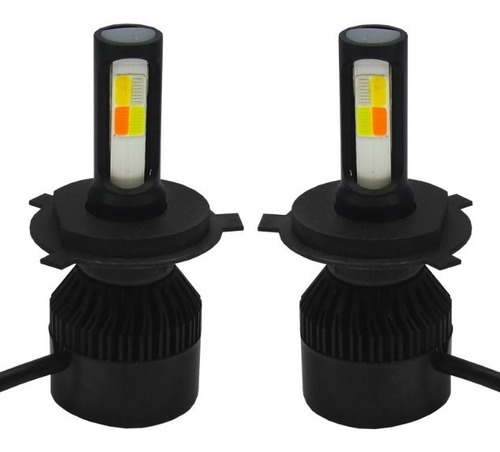 Ampolleta Kit Luces Led H4 Multicolor 4 En 1, 36w. Set X 2.