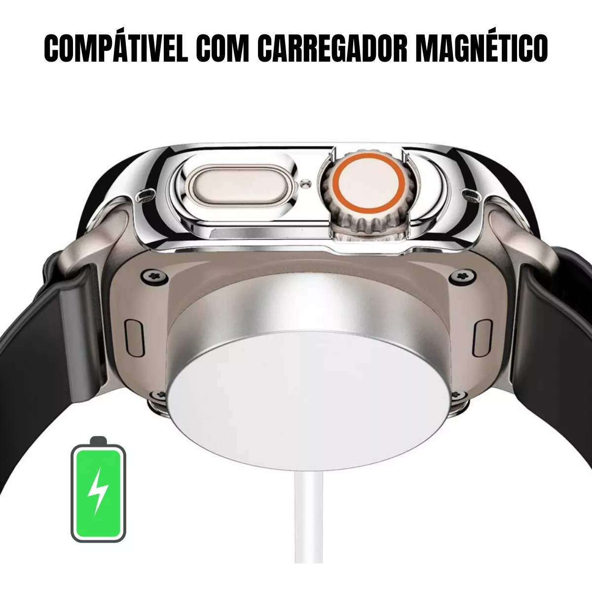 Segunda imagem para pesquisa de capa de relogio smartwatch