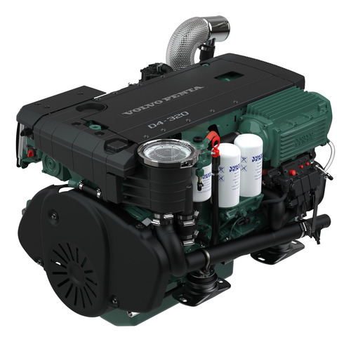 Motor Diesel Volvo Penta D4 300hp + Reversor P/ Barco Lancha
