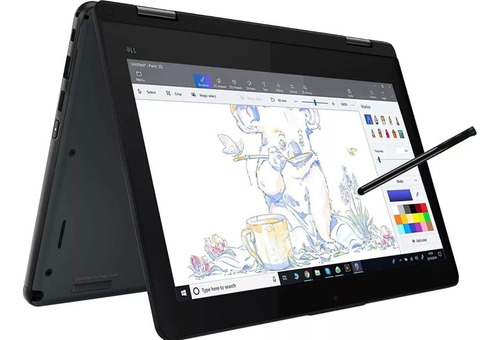 Lenovo Yoga 6th Gen Thinkpad 11e 2-in-1 Laptop Negro (Reacondicionado)