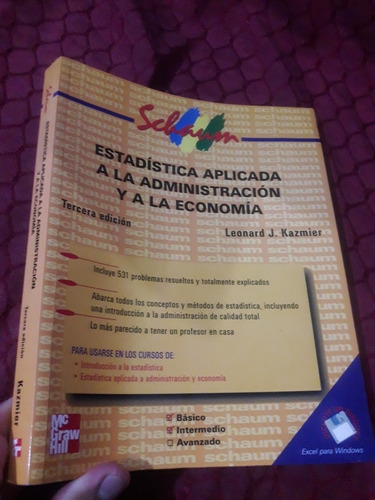 Libro Schaum Estadistica Aplicada A La Administracion 