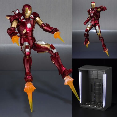 Iron Man Mark Vii And Hall Of Armor Set S.h.figuarts