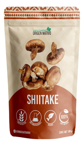 Hongo Shiitake En Polvo Organic Vegano 100gr