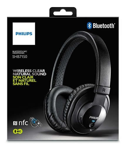 Auriculares Bluetooth Inalámbricos Philips Shb7150 Nfc