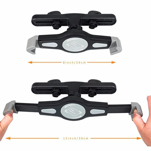 Imagem 1 de 9 de Suporte Veicular Tablet Galaxy iPad Banco Traseiro Carro Tab