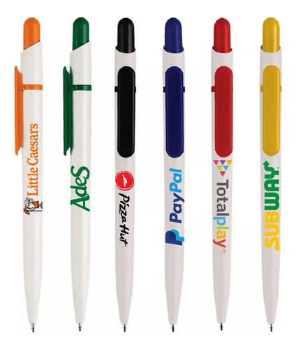 1000 Pluma Bolígrafo Impreso Personalizado A Colores Msi