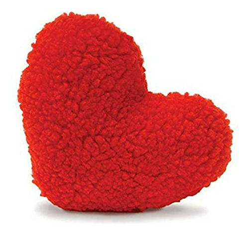 Corazón Fleecy Rojo Con Squeaker (aprox. 6,5  H).