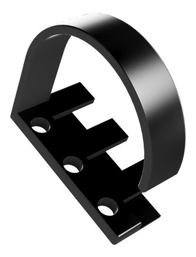 Organizador Cable Utp Ethernet Para Rack 19¨ 1u - X6 Piezas Color Negro