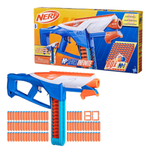 Nerf Pistola Lanza Dardos N Series Infinite F8632