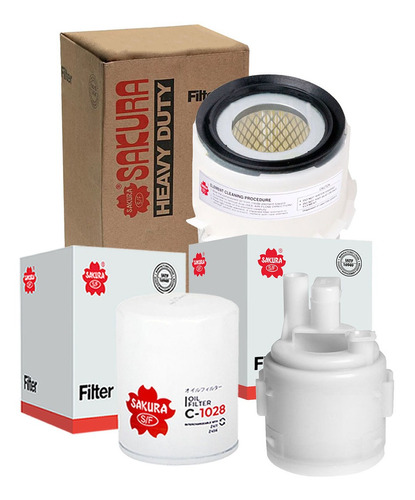 Kit Filtros Aceite Aire Gasolina Nissan Urvan 2.5l L4 2011