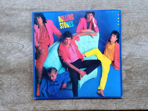 Disco Lp The Rolling Stones - Dirty Work (1986) Canada R15