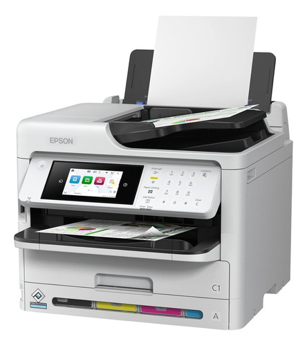 Impresora Multifunción A Color Epson Workforce Wf-c5810 Con Wifi 220v