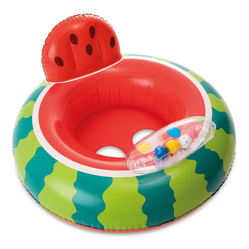 Flotador Salvavidas Inflable Baby Float Sandia Intex 74 X 69