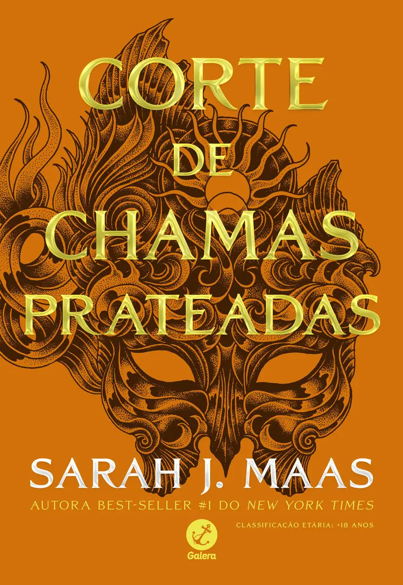 Corte de chamas prateadas Sarah J. Maas Editorial Galera Capa Mole