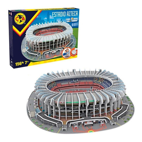 Rompecabezas 3d Estadio Azteca América Nanostad Nuevo