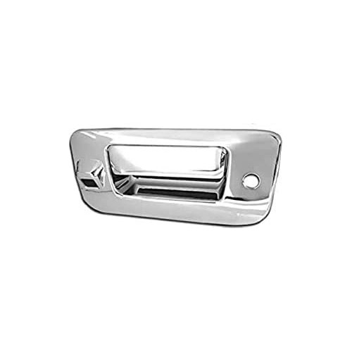 Chrome Tailgate Door Handle Cover With Keyhole And Came...
