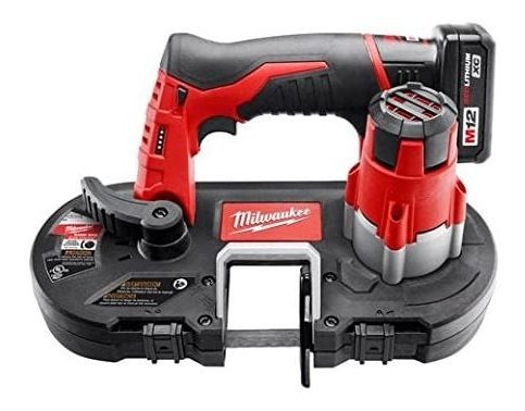 Milwaukee 2429-21xc M12 Kit De Sierra De Banda, Subcompacto,