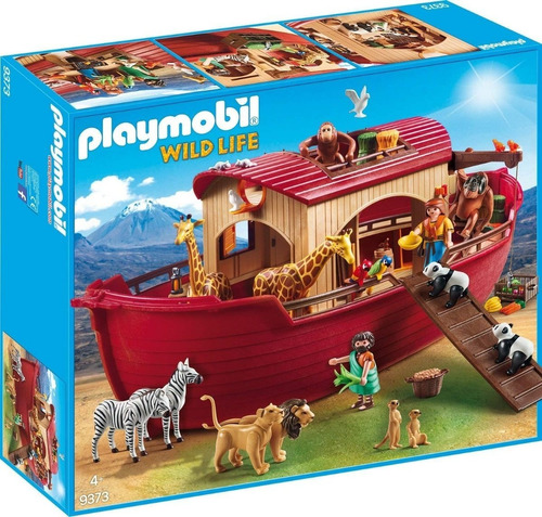Playmobil 9373 Wildlife Arca De Noe Con Animales Pido Gancho
